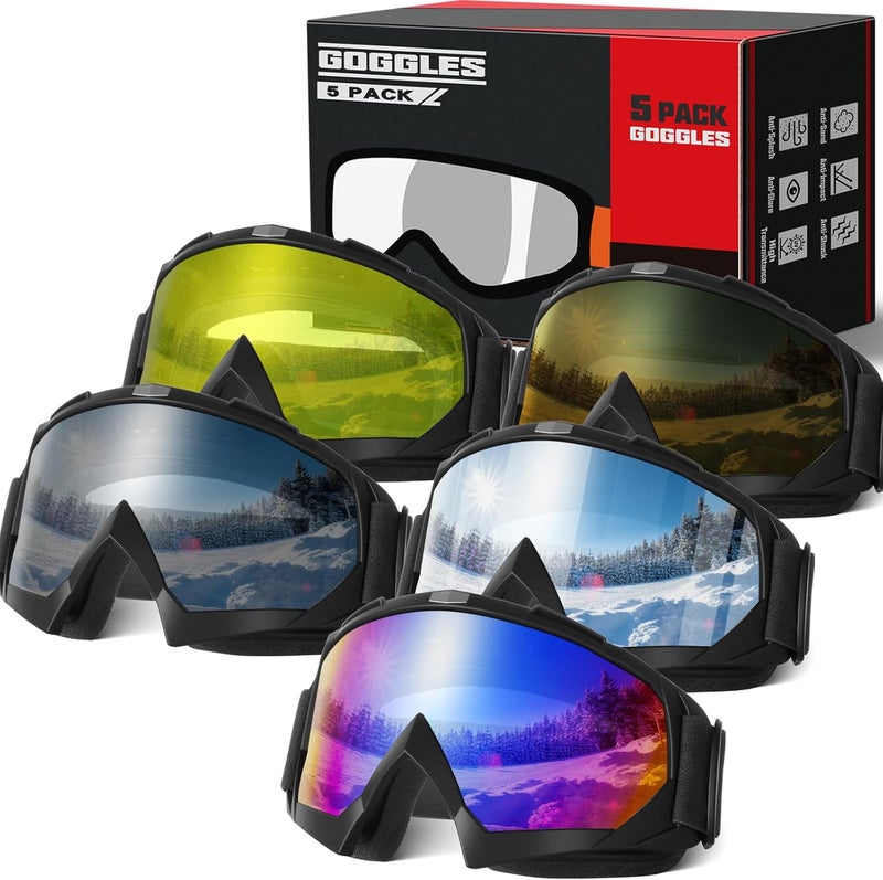 OXG Store Ski Goggles for Men Women, UV Protection Snowboard Snowsports Goggles for Kids Youth - Image 1